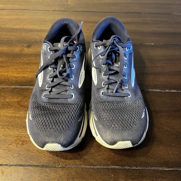 Brooks Ghost 15 Womens 10.5 Shoes Peacoat Pearl Salt Air Road Running Trainer - Picture 2 of 7